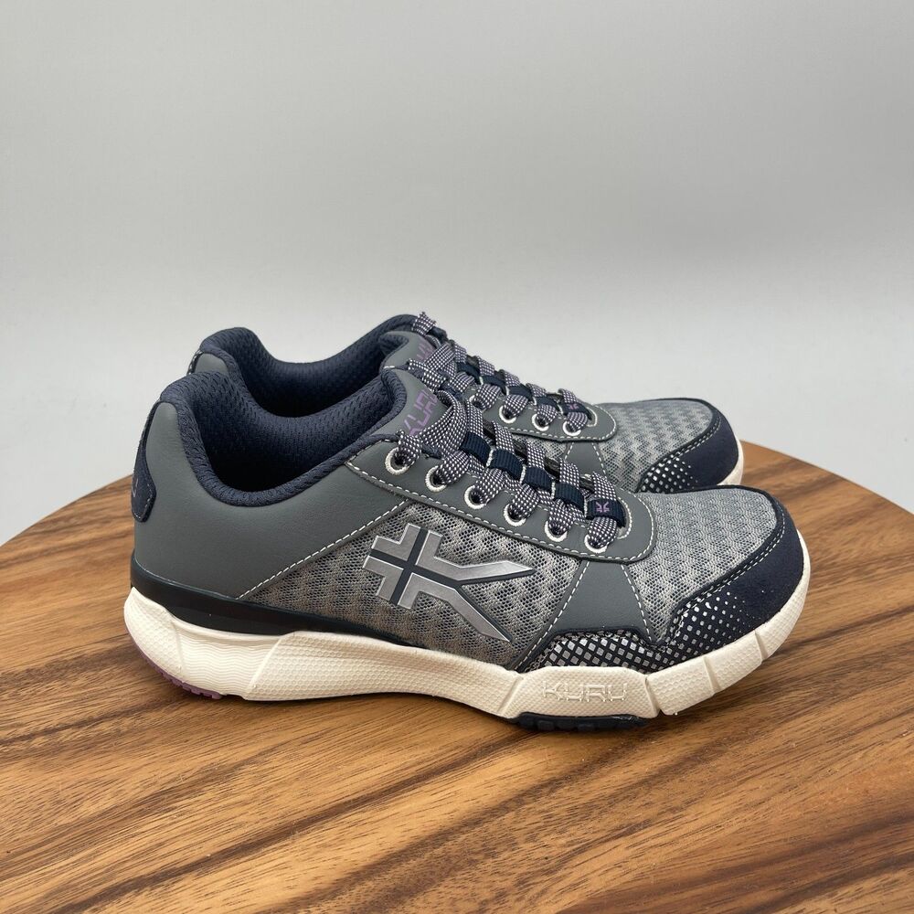 Kuru Quantum 2.0 Shoes Womens Size 5.5 M Gray Running Comfort Walking Sneakers